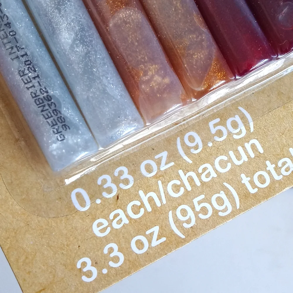 31 Set Crafter's Square 10 Glitter Glue, 15 Glitter Sticks, 6 Piece Glitter Pack